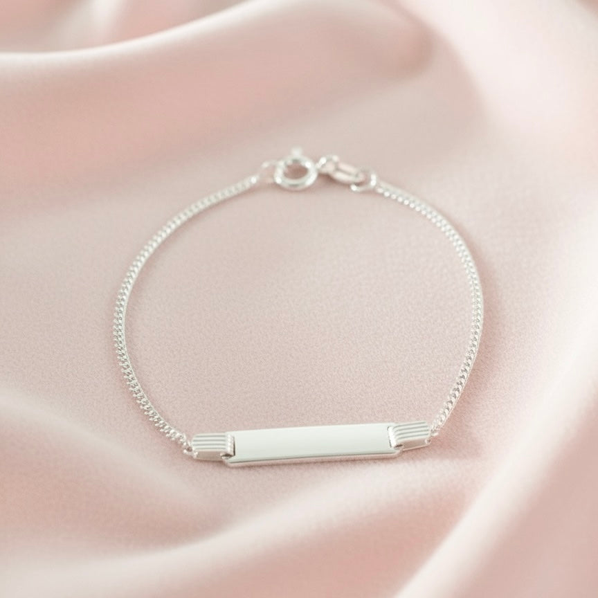 Pulsera Plata Niña y Niño