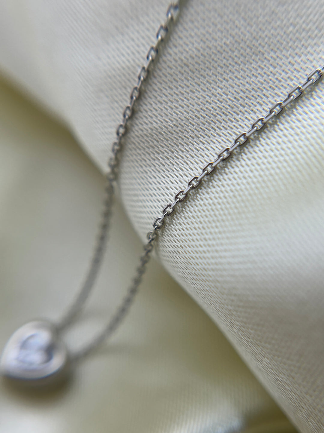 Collar Plata Corazón Honey
