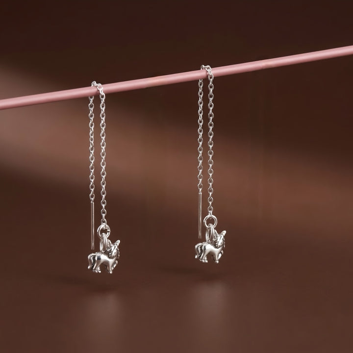 Aretes Agujas Unicornios
