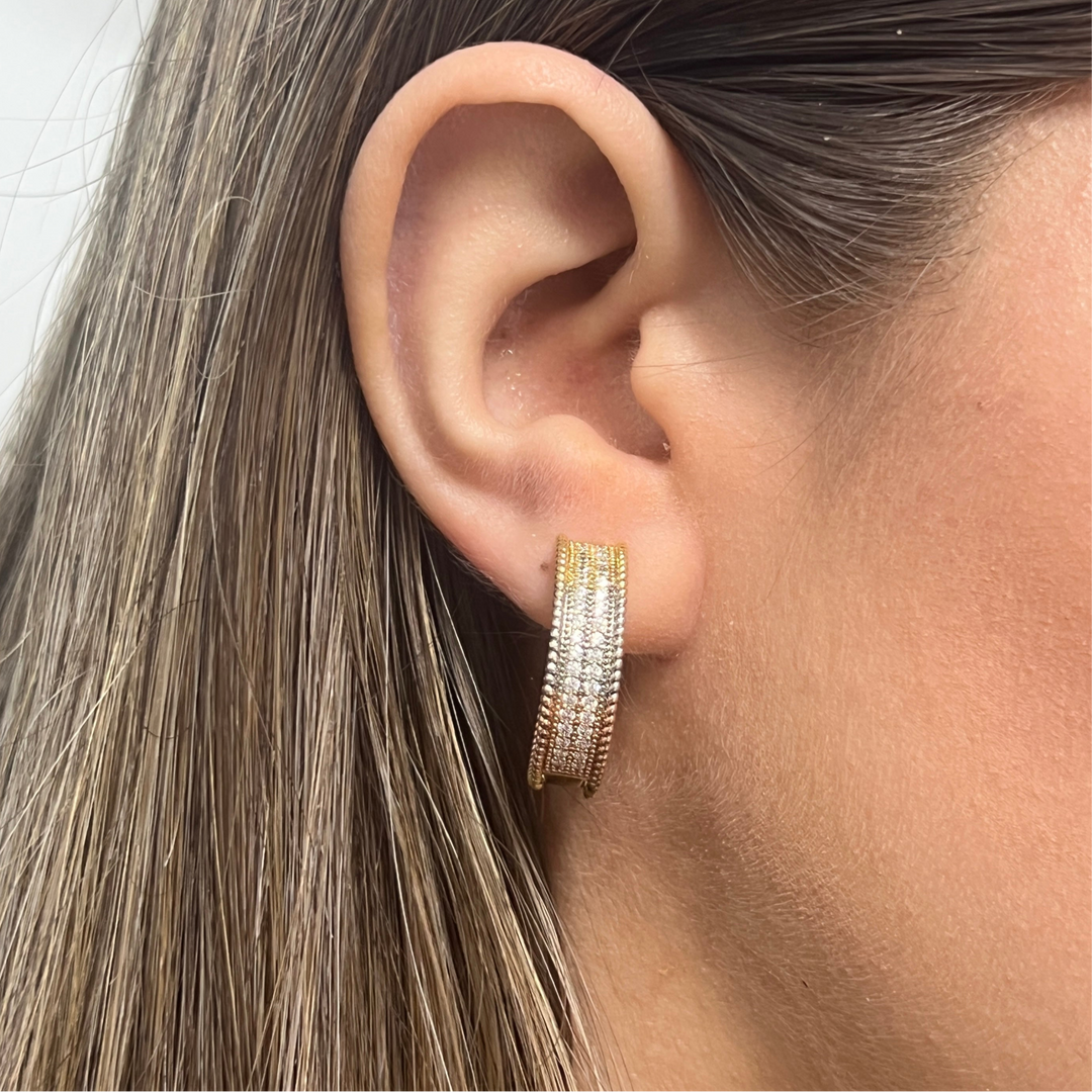 Argolla Trilogia Brillante Dorada