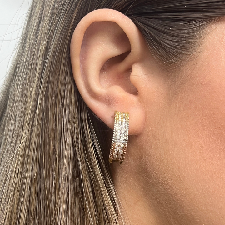 Argolla Trilogia Brillante Dorada