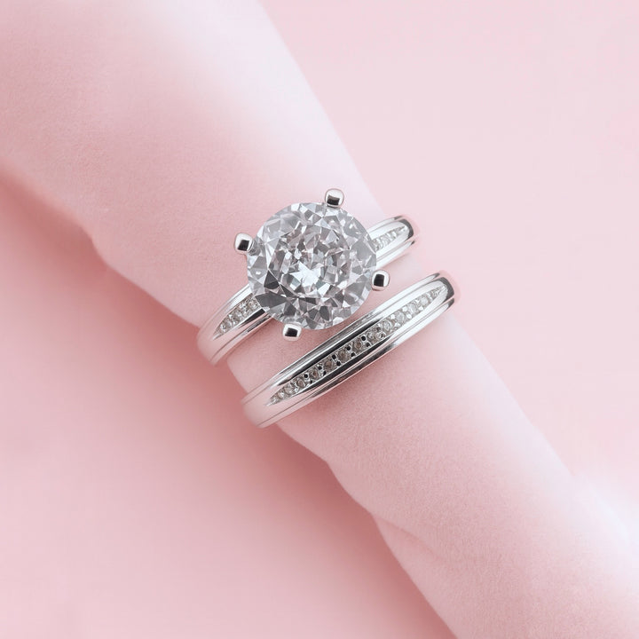 Anillos Dúo Boda - Plata 925