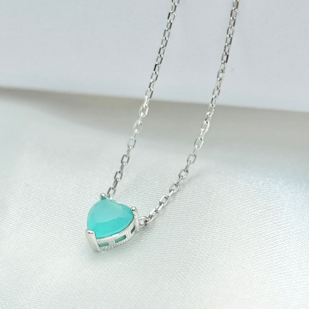 Collar Plata Corazón