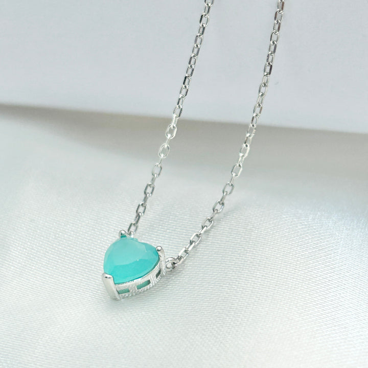 Collar Plata Corazón