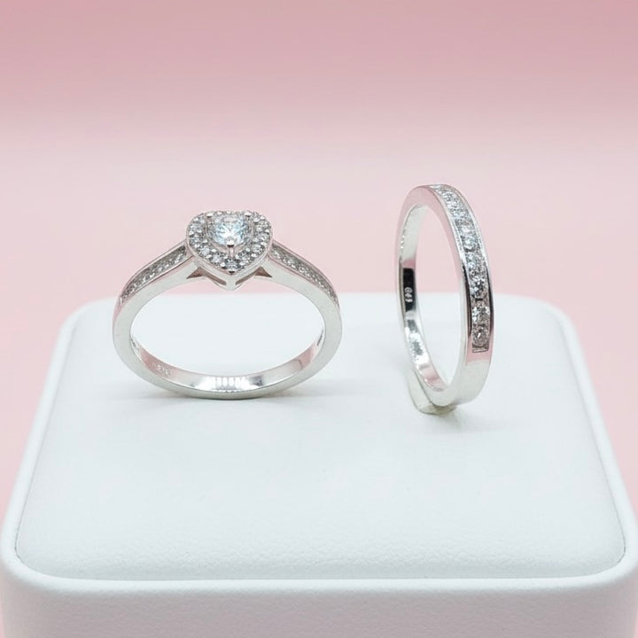 Anillos Dúo Amor - Plata 925