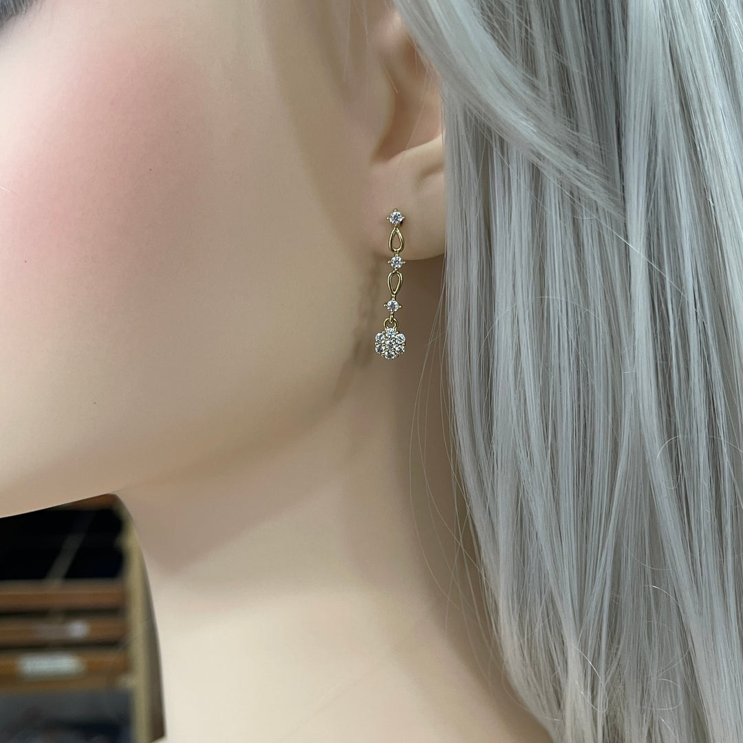 Aretes de Acero Largos Florcita