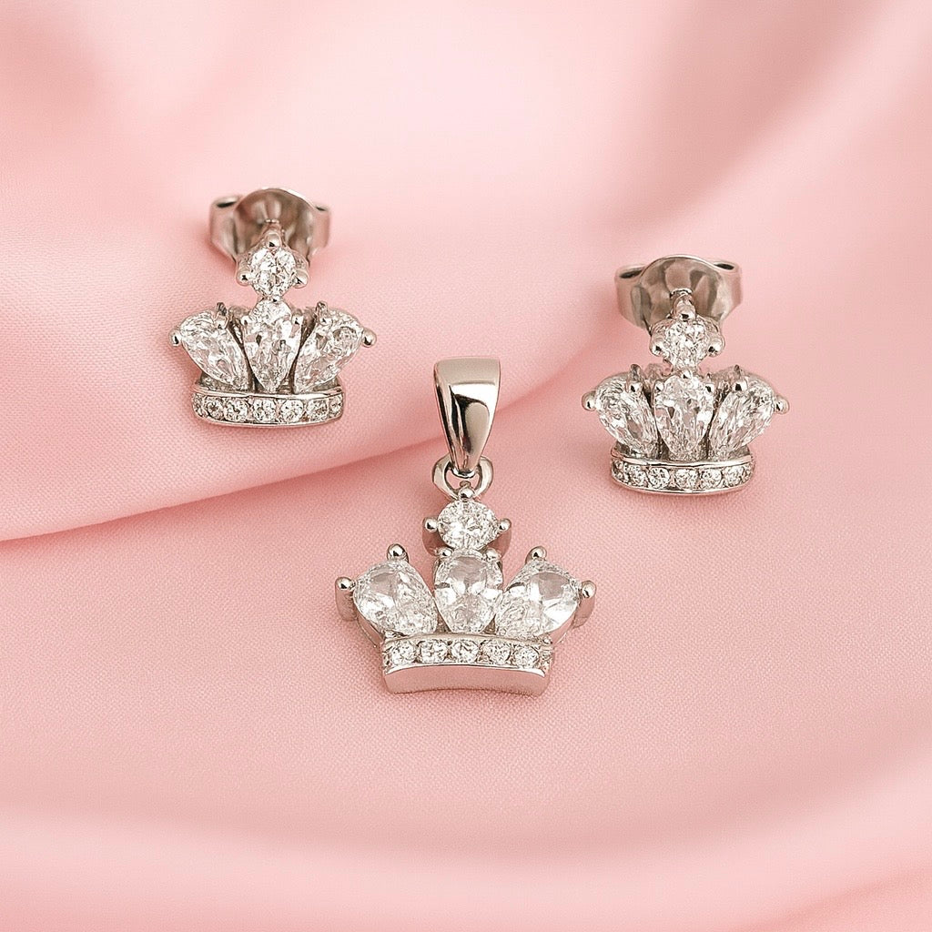 Juego Plata 👑Corona Grande