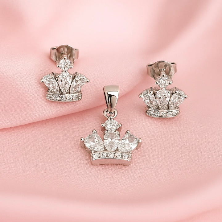 Juego Plata 👑Corona Grande