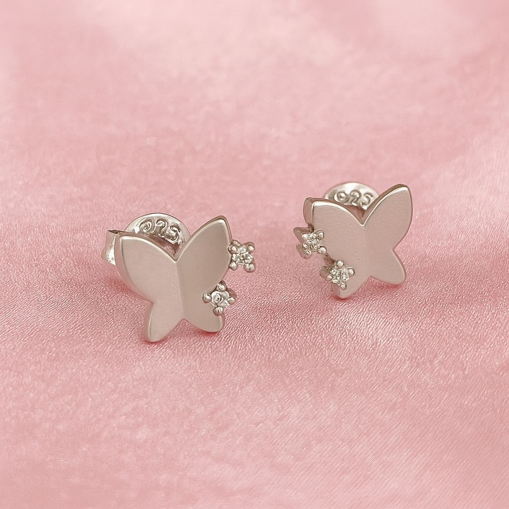 Aretes de Plata Butterfly🦋