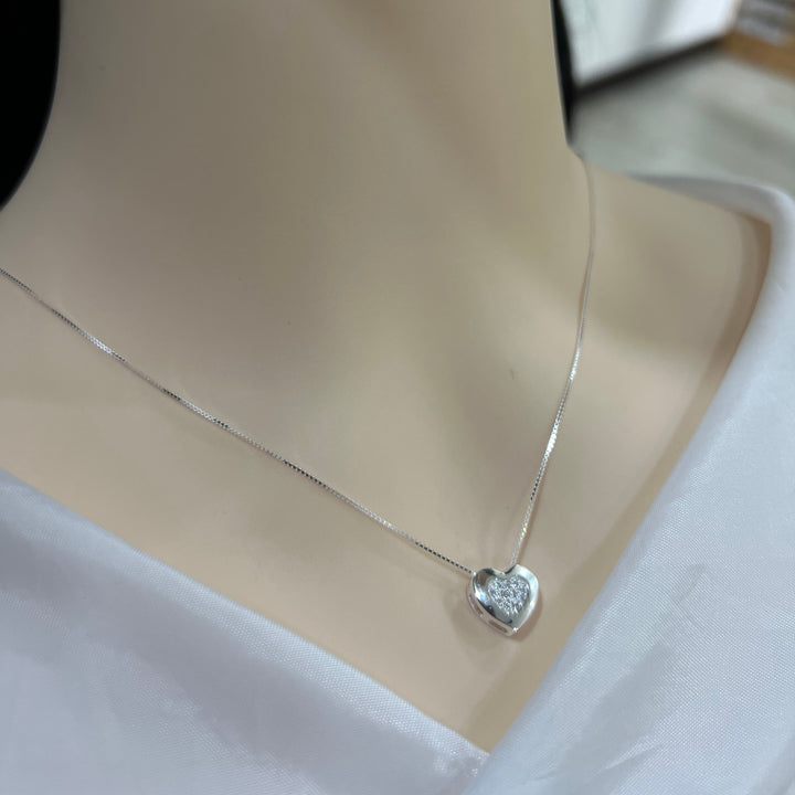 Collar Plata Corazón