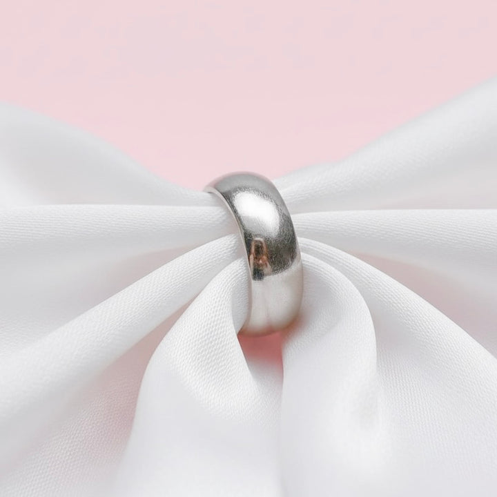 Anillo Plata Matrimonio 7MM