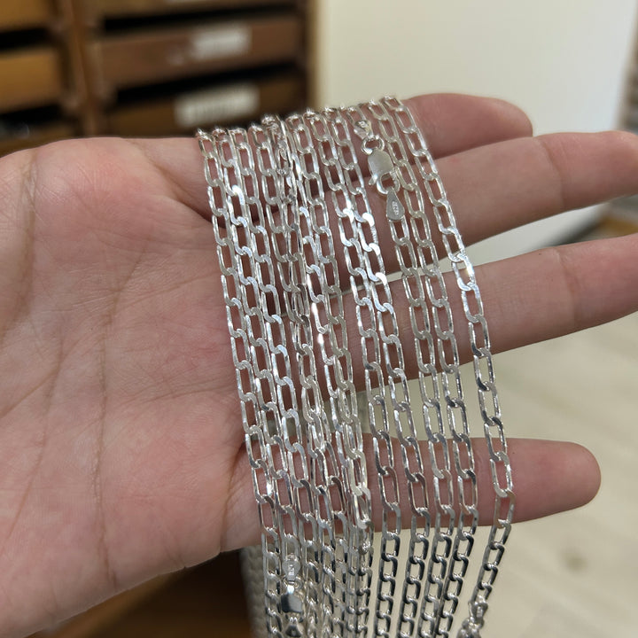 Cadena de Plata - Eslabón 3MM