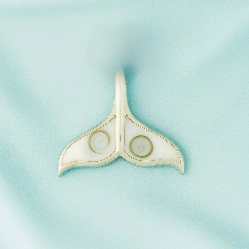 Dije de Plata Cola de Sirena Ojo Shiva