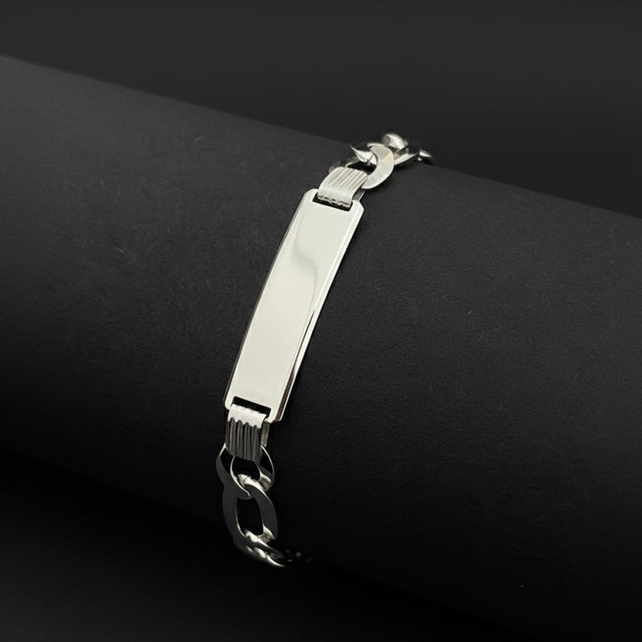 Pulsera Plata Hombre Fígaro