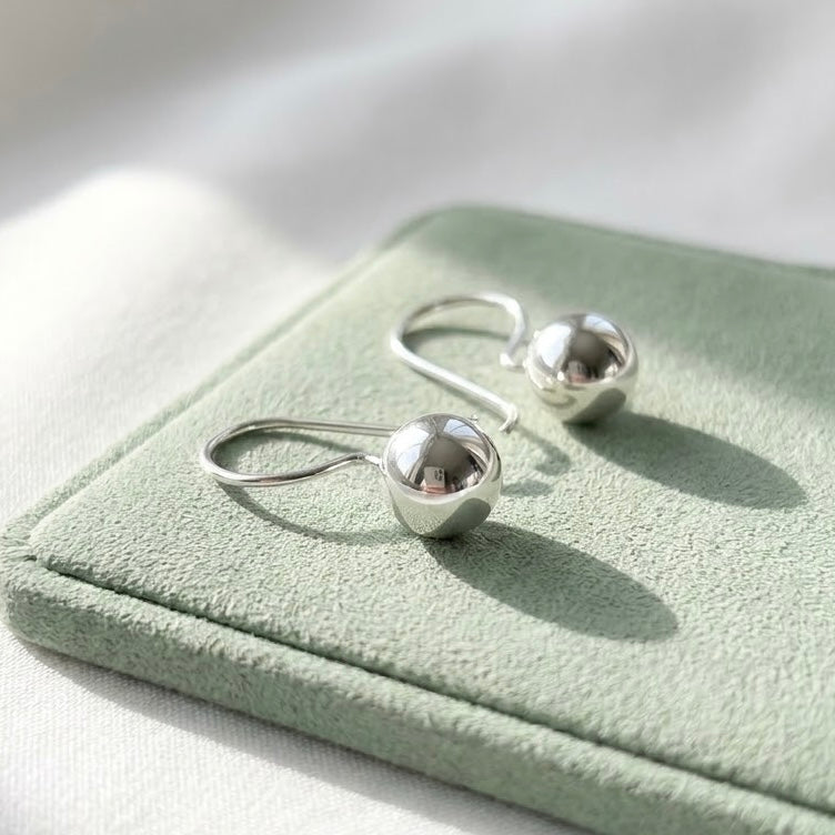 Aretes de Plata 10MM