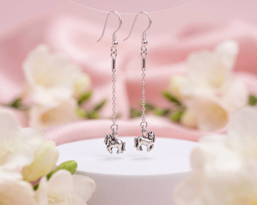 Aretes Largos Unicornios 🦄