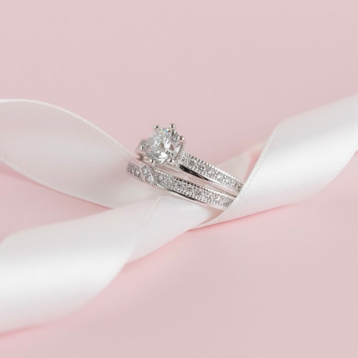 Anillos Dúo Conexión Plata