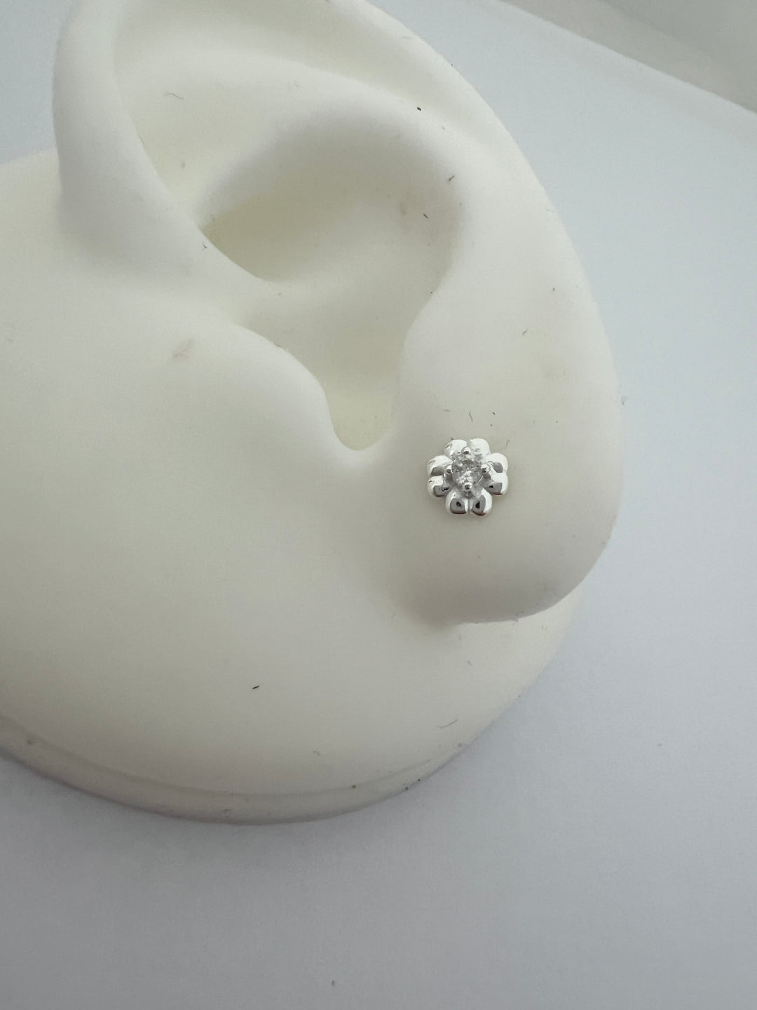 Aretes Plata Bebé Florcita
