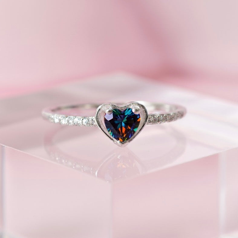 Anillo Promesa Dulzura Topacio Místico