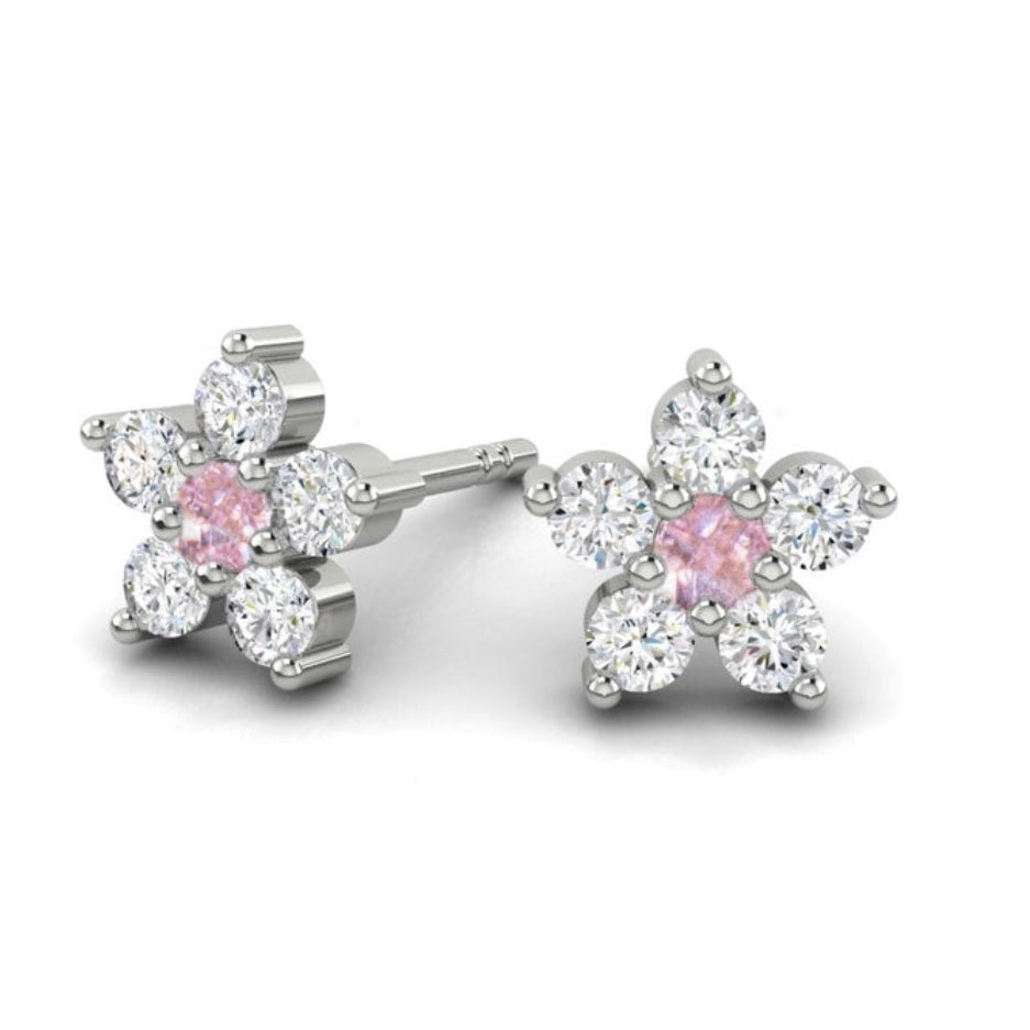 Aretes de Plata Florcita