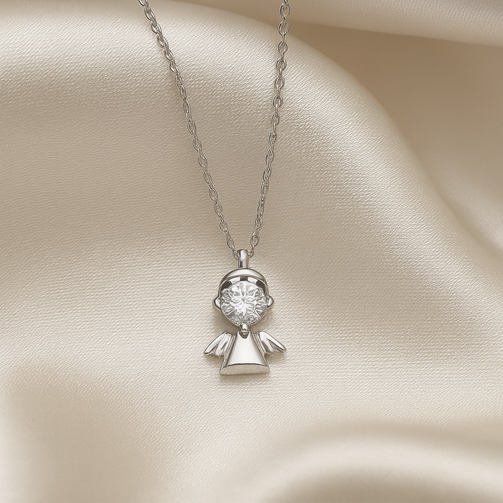 Collar Plata Ángel 👼🏻