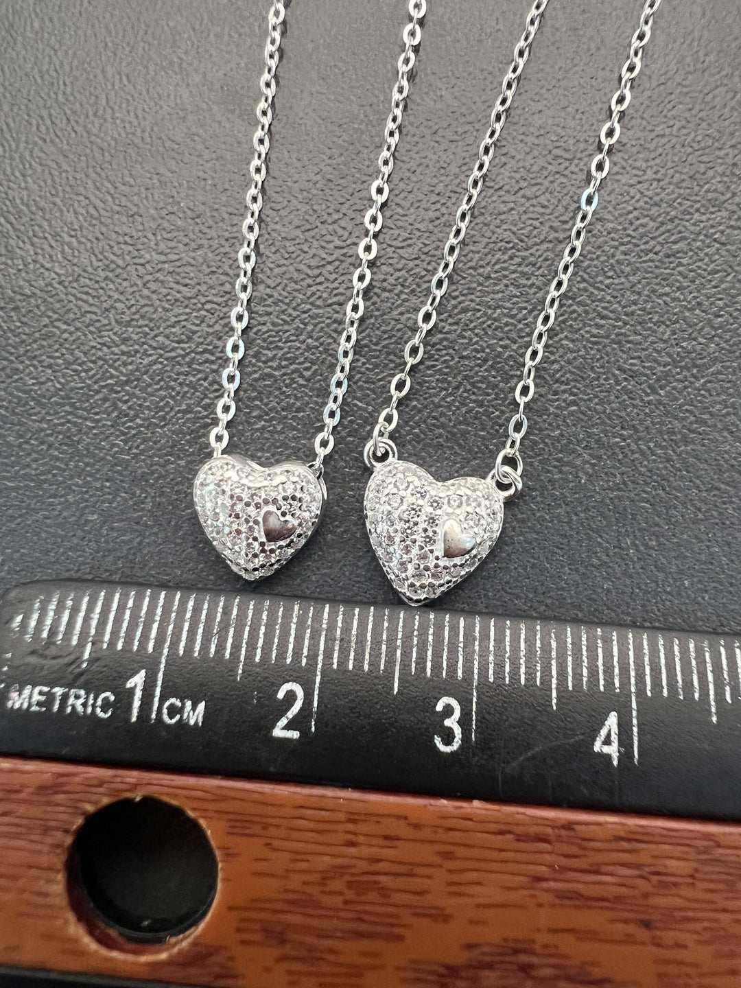 Collar Plata Corazón Grande