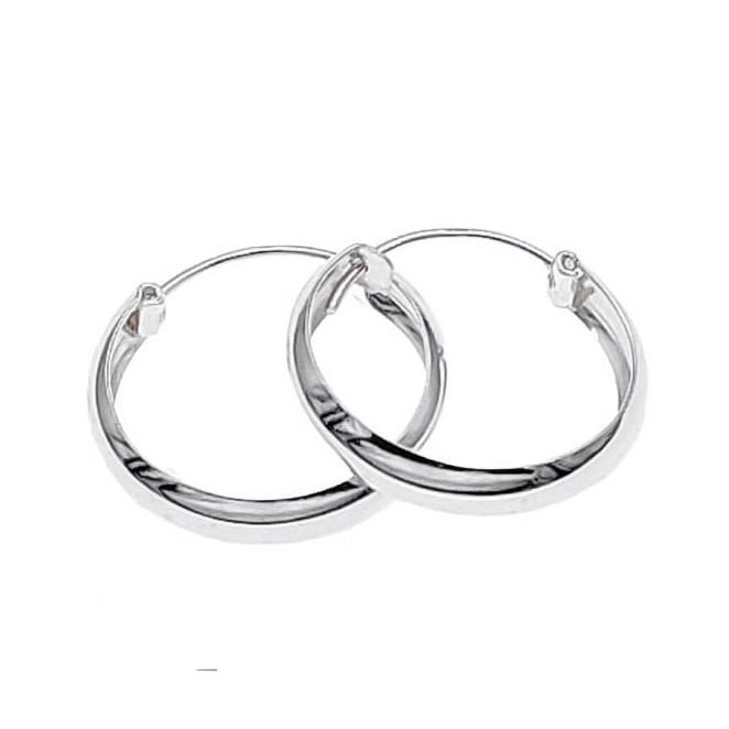 Argollas Divinas 14MM Plata