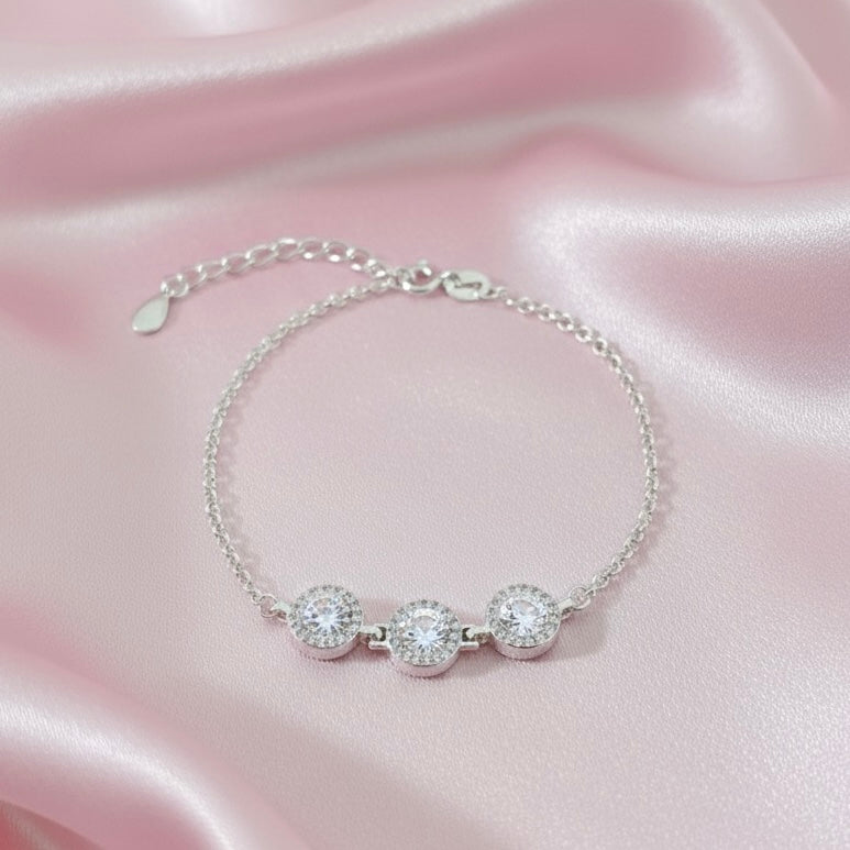 Pulsera Plata Redondita