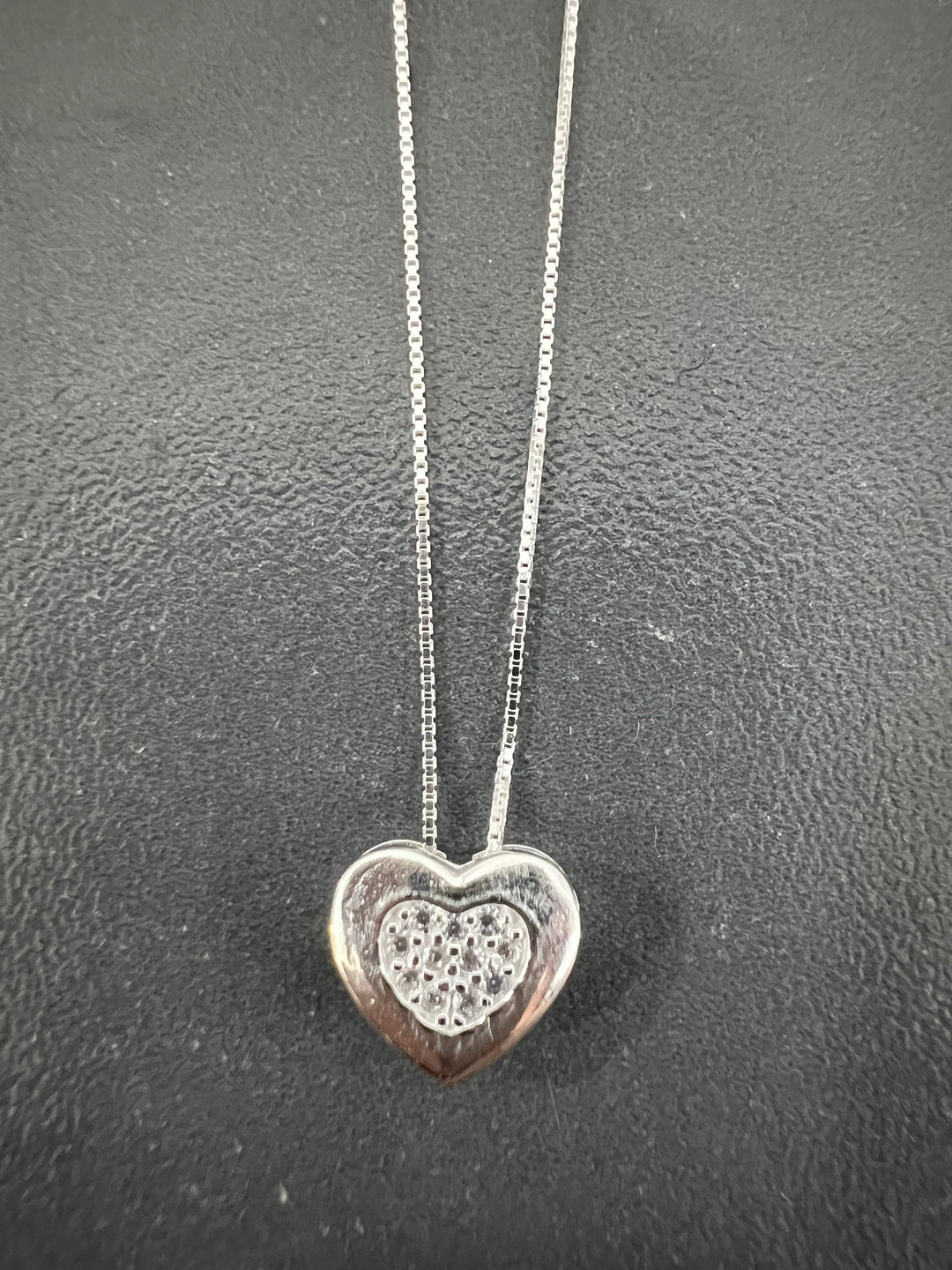 Collar Plata Corazón