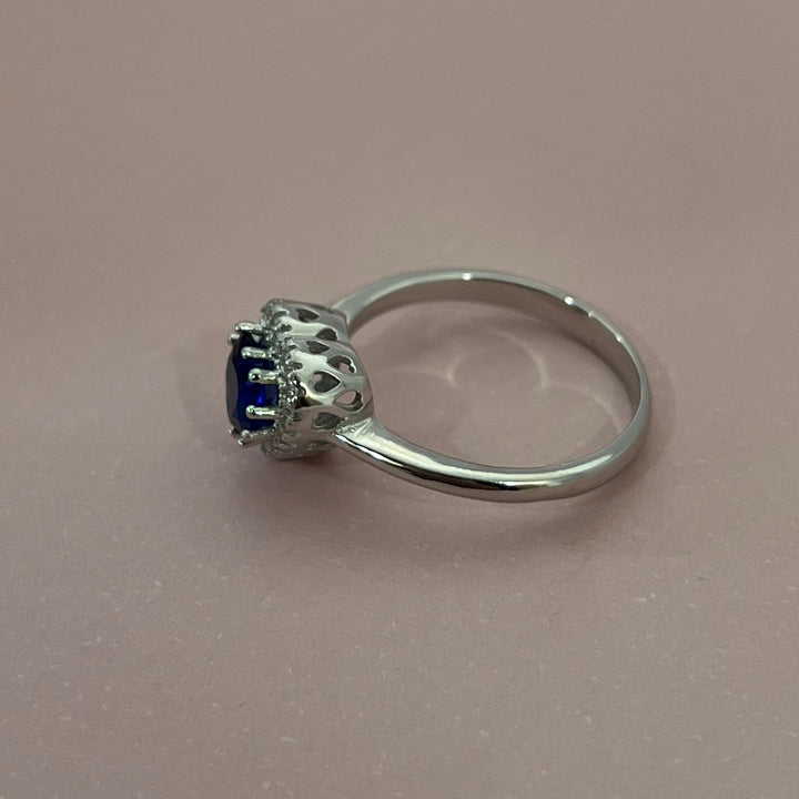 Anillo de Plata Corazón 💙