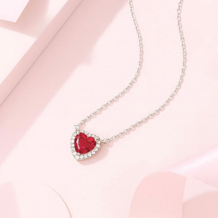 Collar Plata Corazón