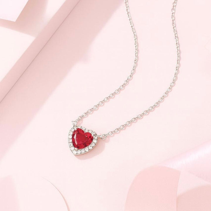 Collar Plata Corazón