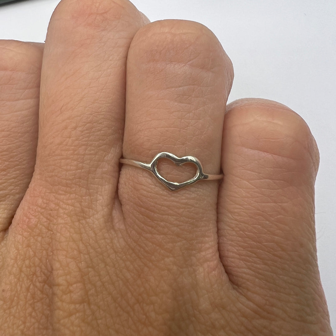Anillo de Plata promesa de amor