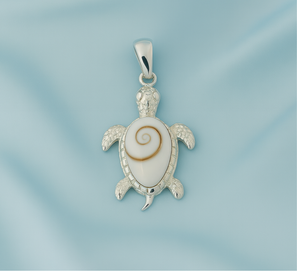 Dije de Plata Tortuga Ojo Shiva