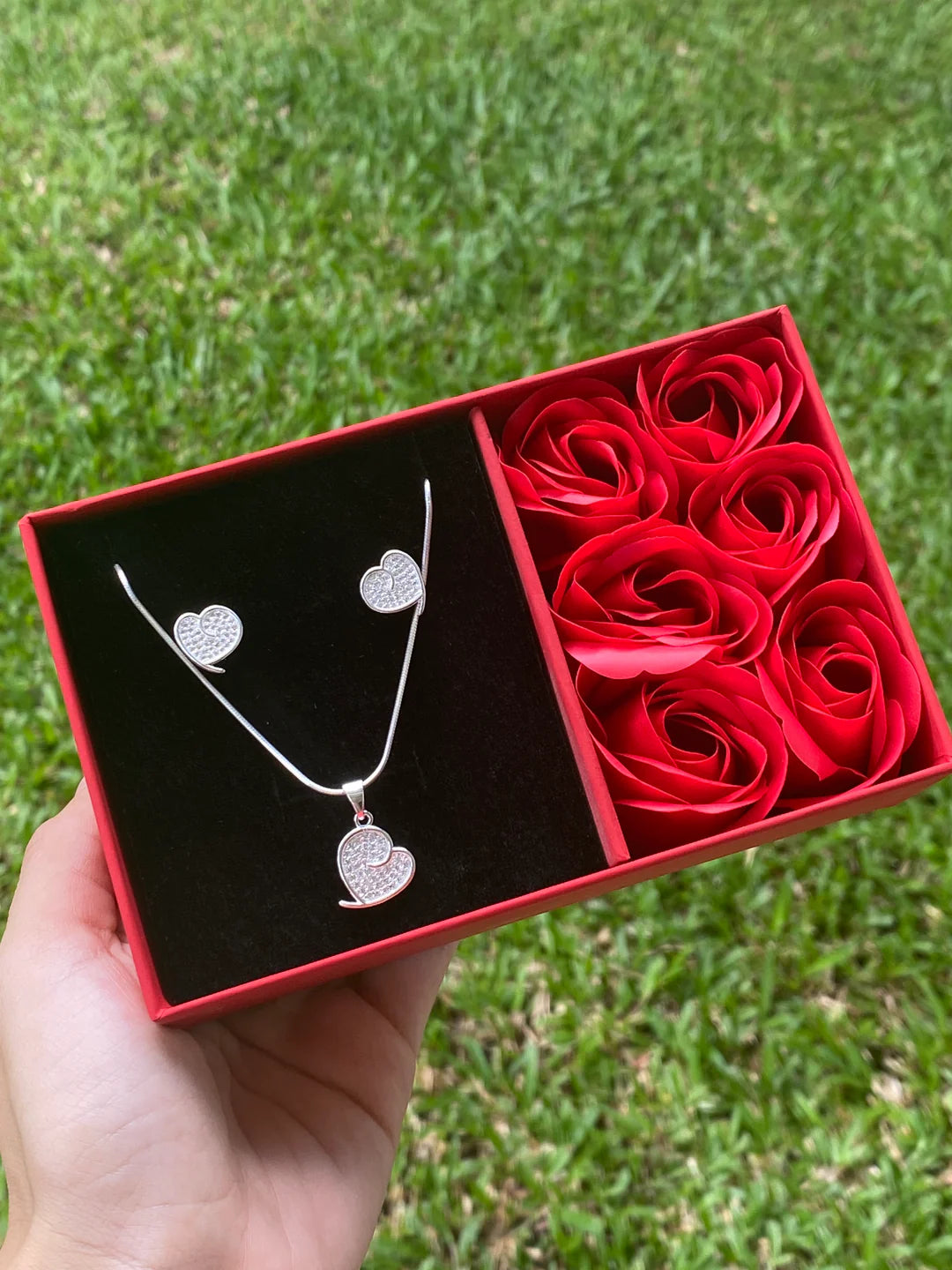 Juego Plata Corazón Cola 🫶