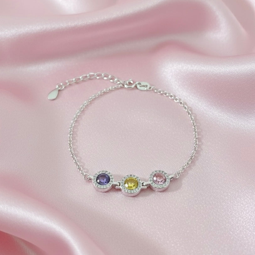 Pulsera Plata Redondita