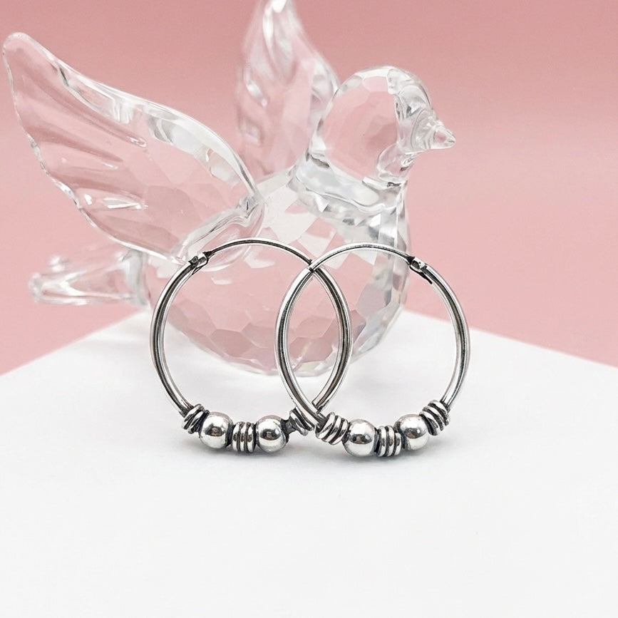 Argollas Paz Bali 30MM