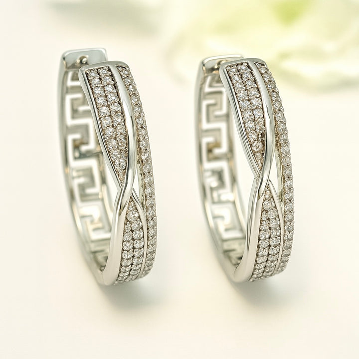 Argolla Brillantes Serena Plateada