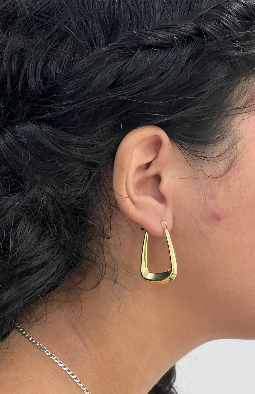 Argollas Acero Rectangular 30MM