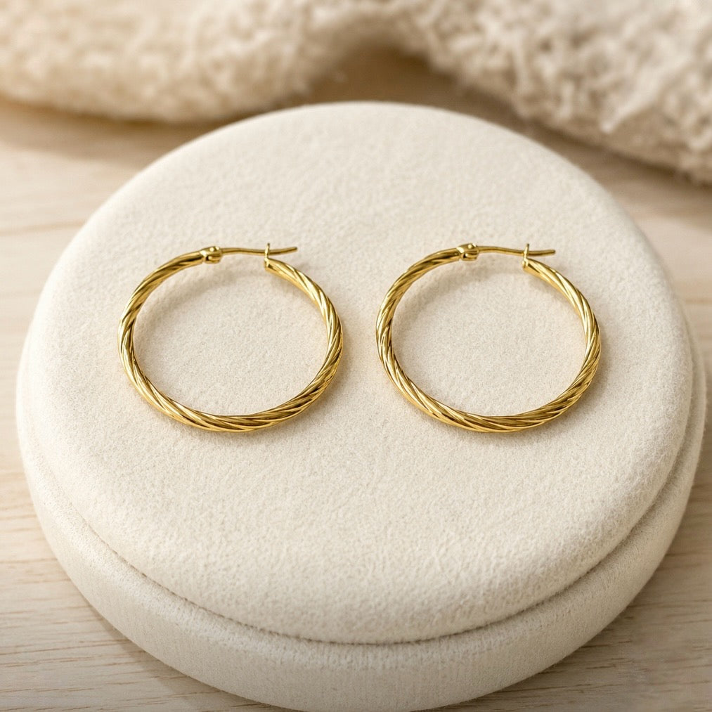Argollas de Acero Melcochas