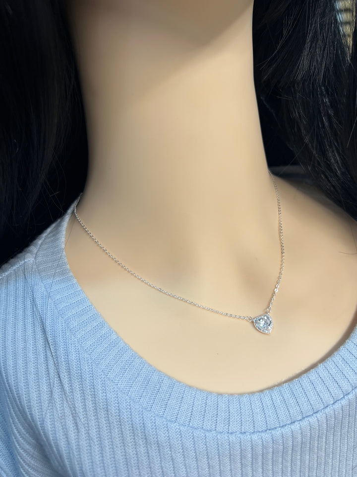 Collar Plata Corazón