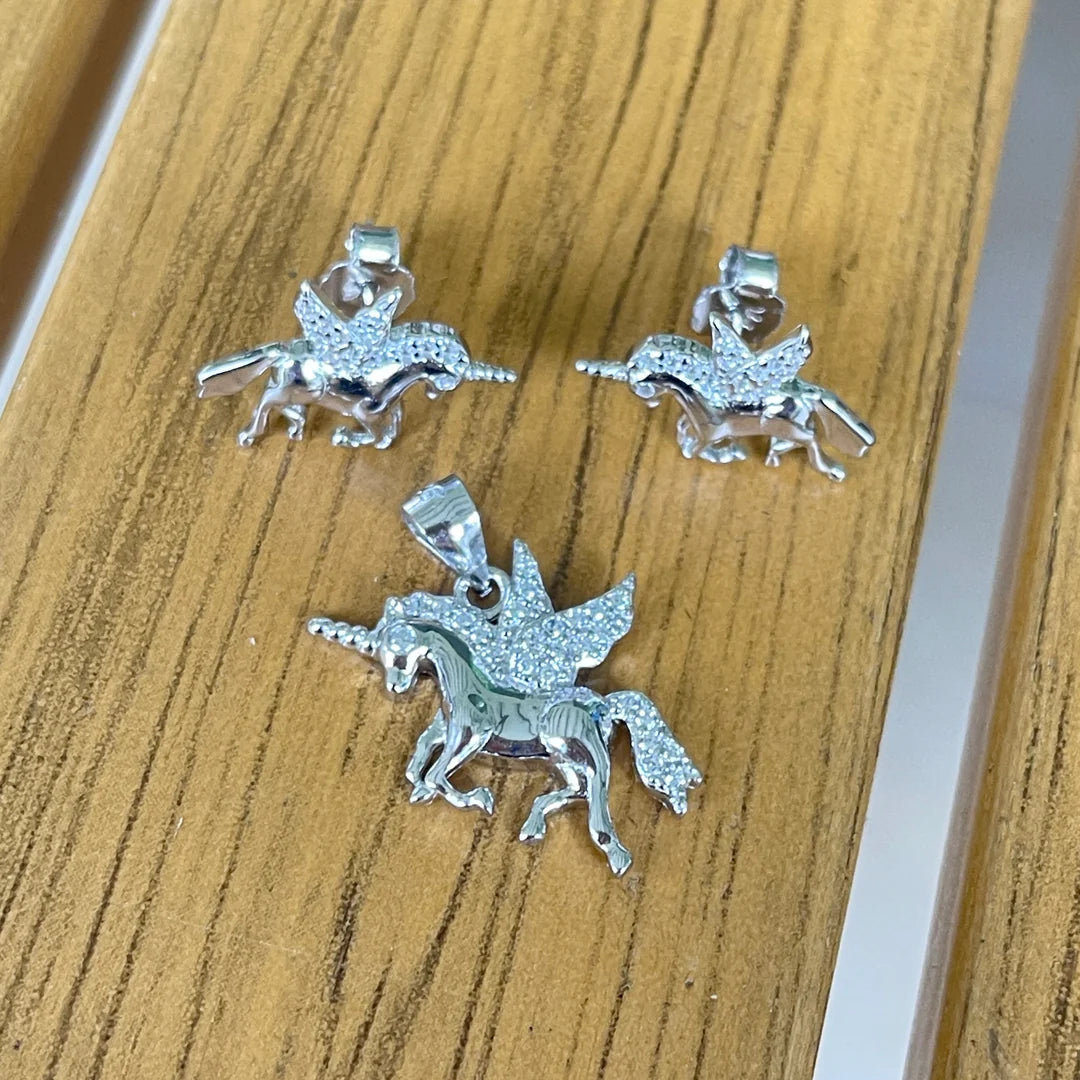 Juego de Plata Unicornio