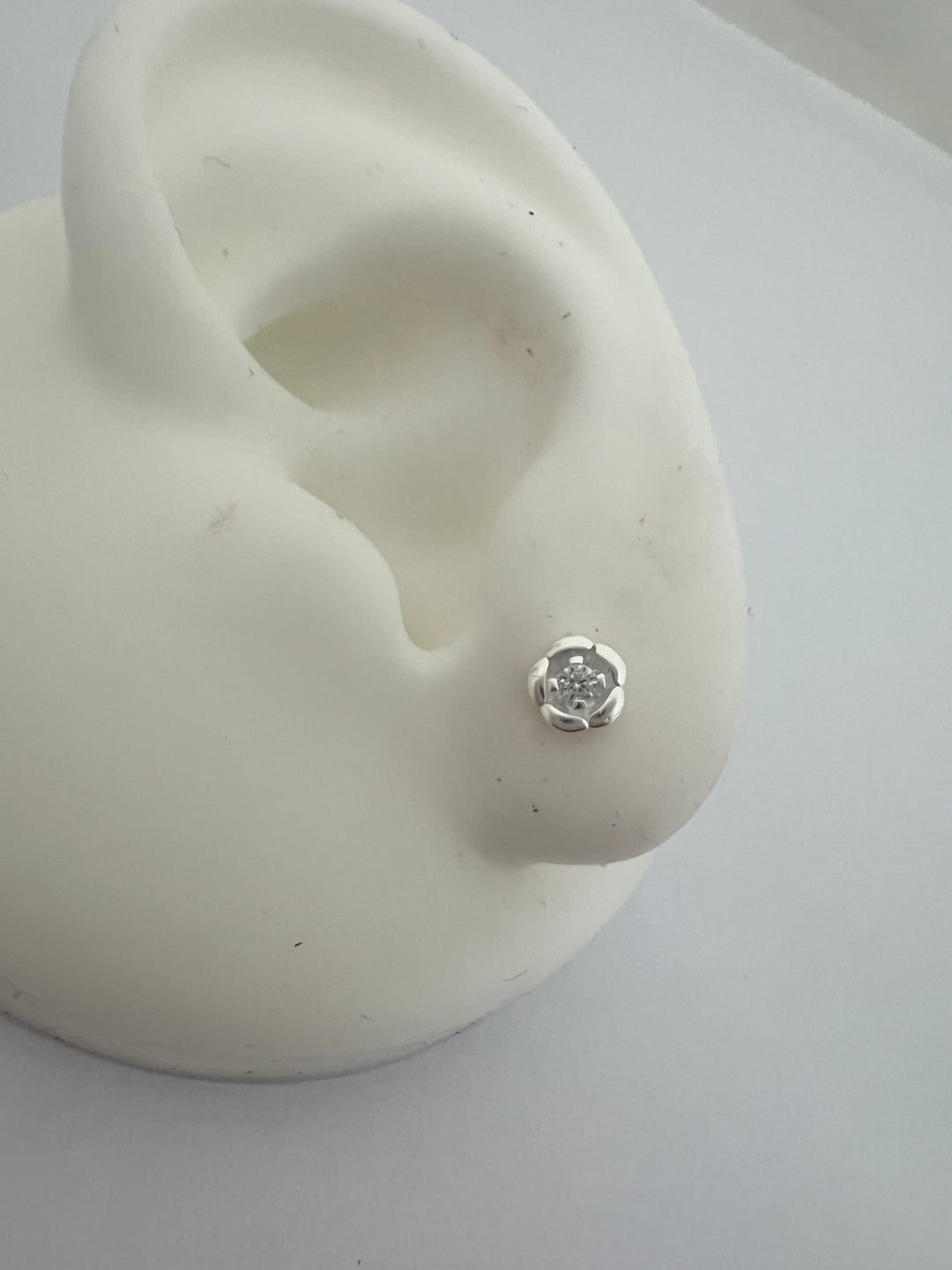 Aretes Plata Bebé Florcita
