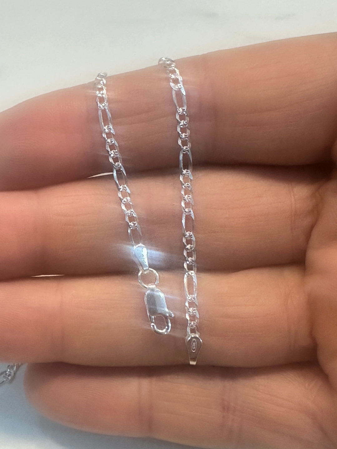 Cadena Figaro 3+1 (2.5mm) | Nicola Joyería 🇨🇷