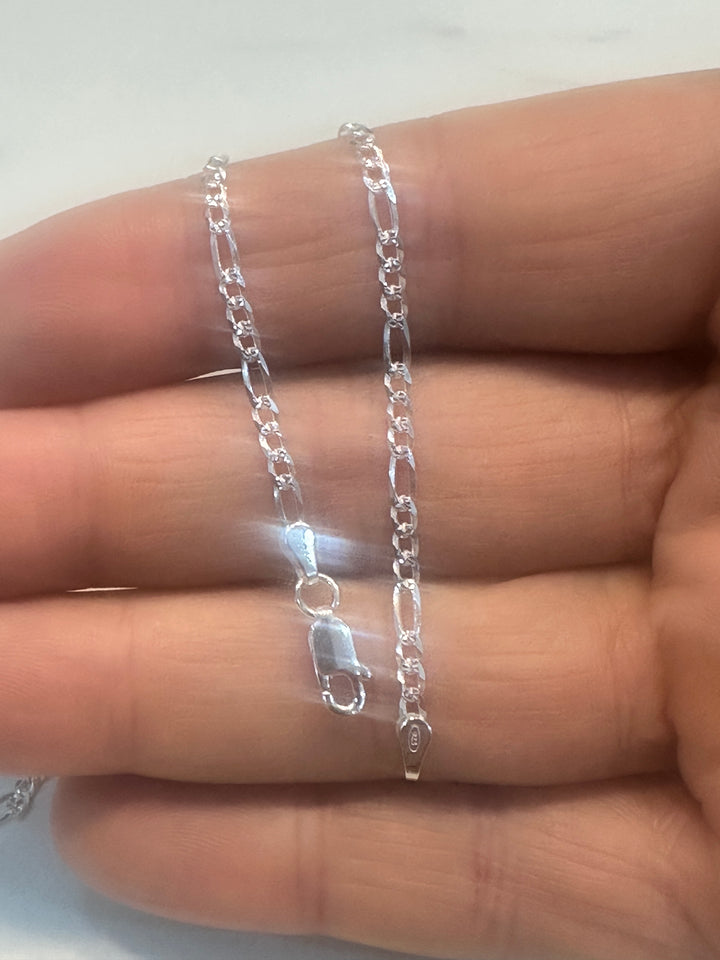 Cadena Figaro 3+1 (2.5mm) | Nicola Joyería 🇨🇷
