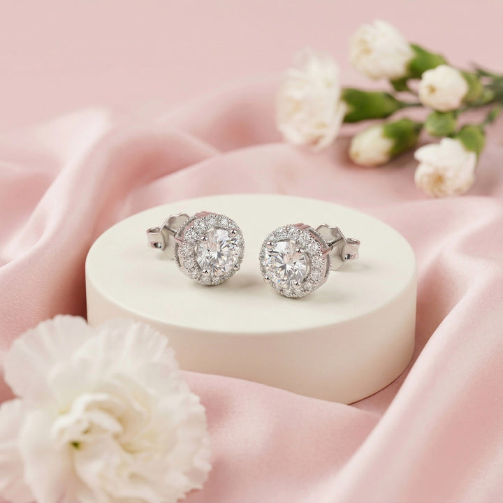 Aretes de Plata Halo 😇 8MM