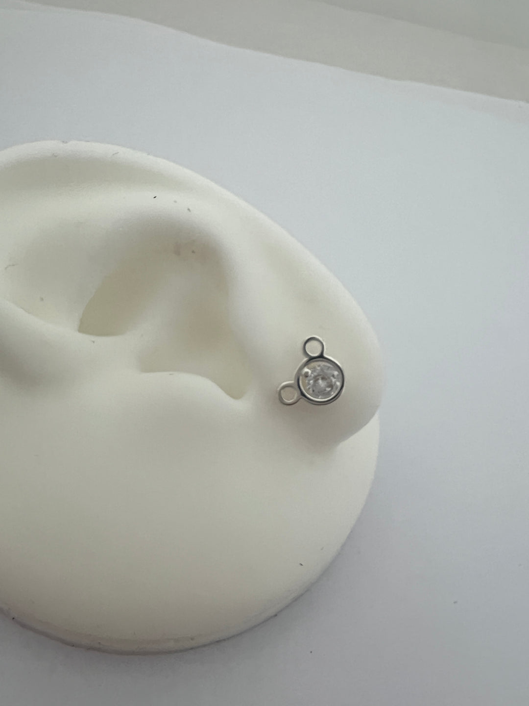 Aretes Plata Bebé Mickey