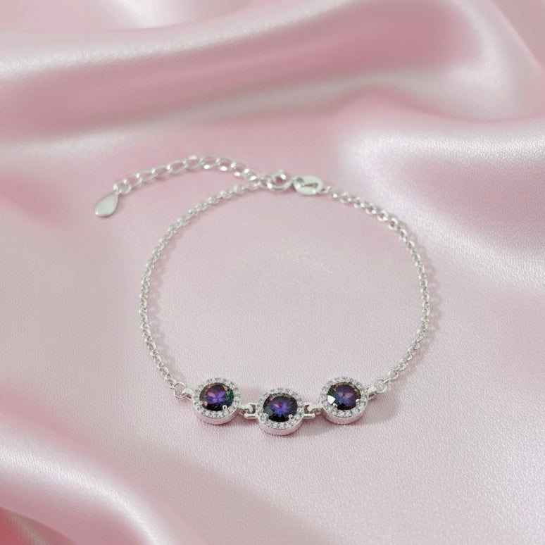 Pulsera Plata Redondita