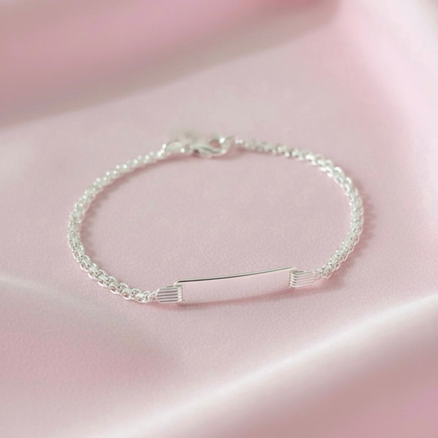 Pulsera Plata Niña y Niño