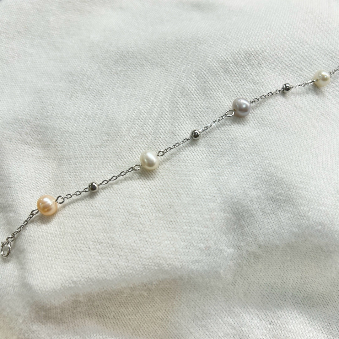 Pulsera de Plata con Perla